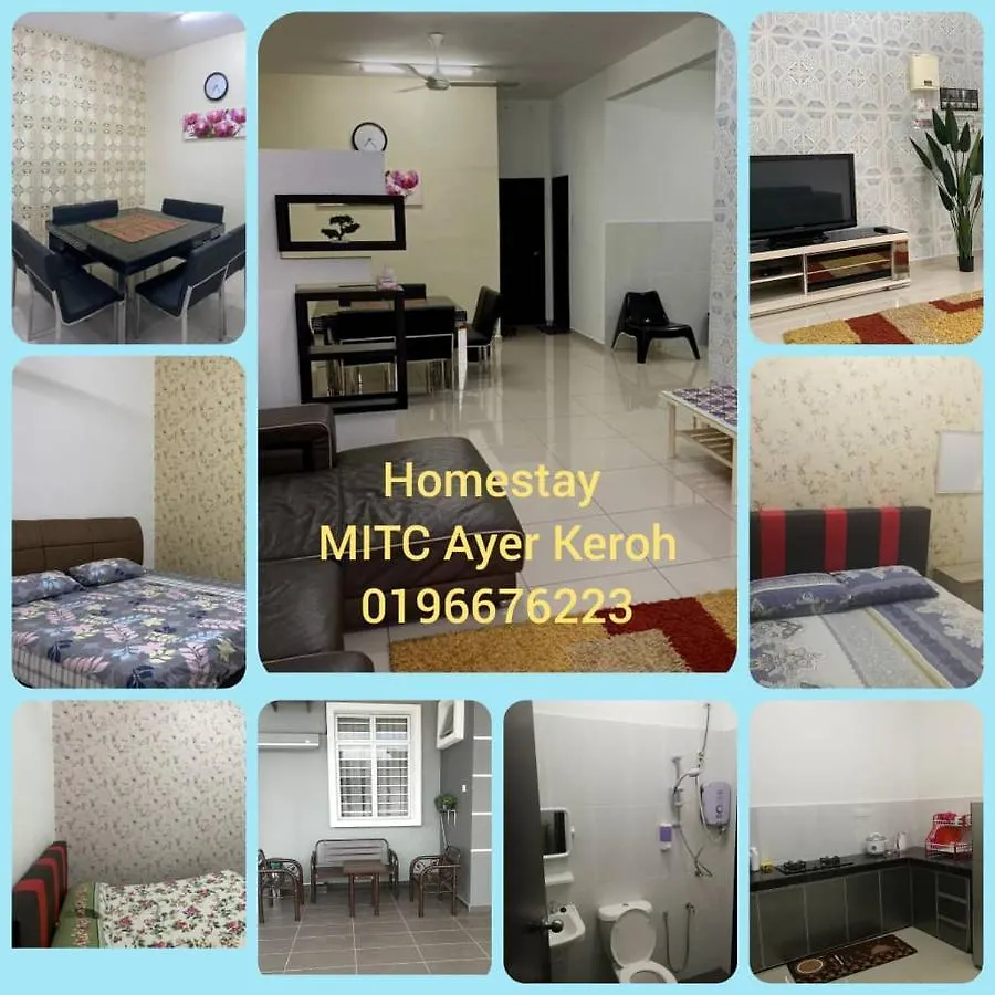 Nyaraló Homestay Ayer Keroh Mitc Malacca